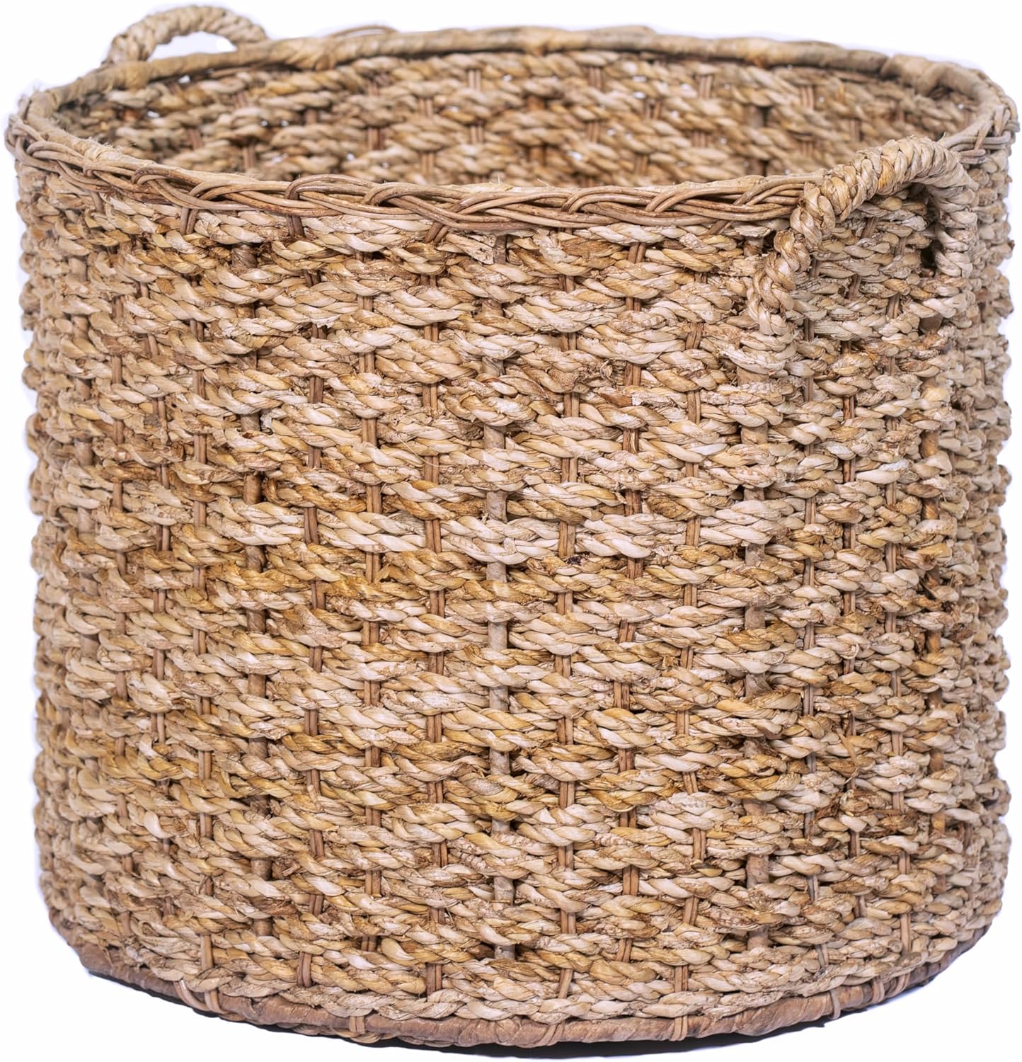 Bornno Woven Seagrass Storage Basket – Natural Weave Design
