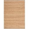 Bornno Artisan Weave Jute Rug | 8x10 Handmade Natural Fiber Area Rug | Organic Texture for Living Room & Bedroom