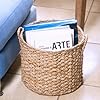 Bornno Woven Seagrass Storage Basket – Natural Weave Design